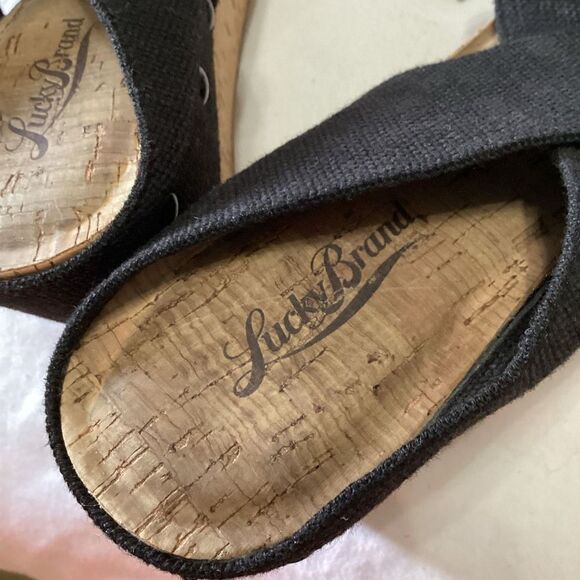 Lucky Brand Cork Wedges Size: 8 - Picture 2 of 7